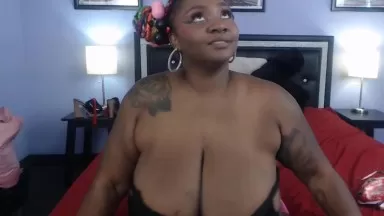 These juicy huge tits can be fucked and cum in her mouth